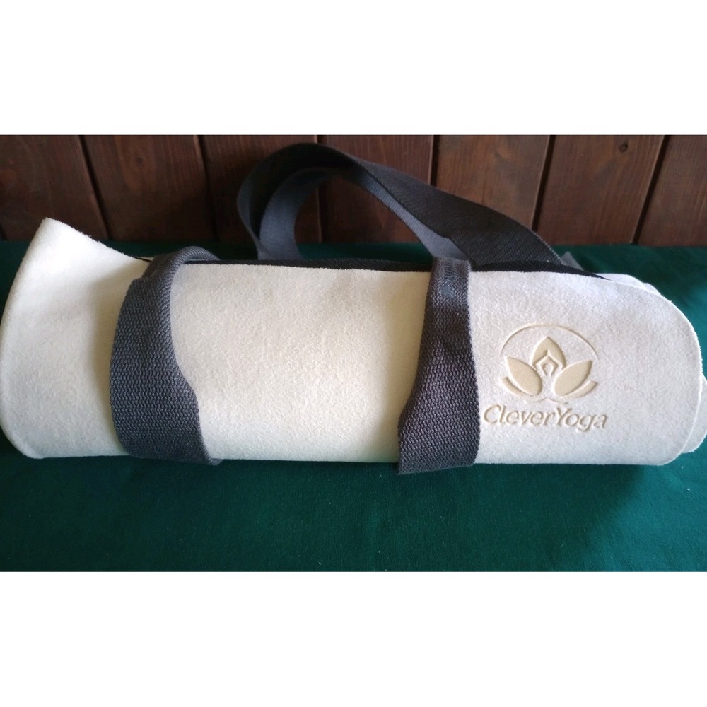 Clever Yoga Towel/Mat With Carrying Handle